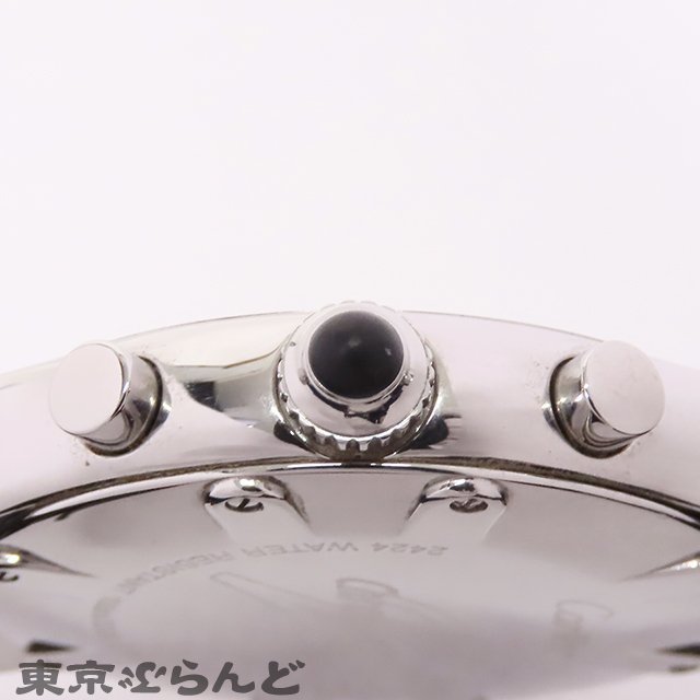 101698982 1円 カルティエ CARTIER クロノスカフ 21 W10125U2 SS ラバー 2424 ヴァンティアン クロノグラフ 黒 腕時計 メンズ クォーツ_画像6