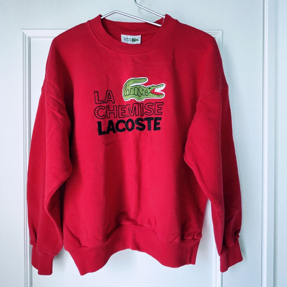 LACOSTE ラコステ ロゴ刺繍スウェット トレーナー