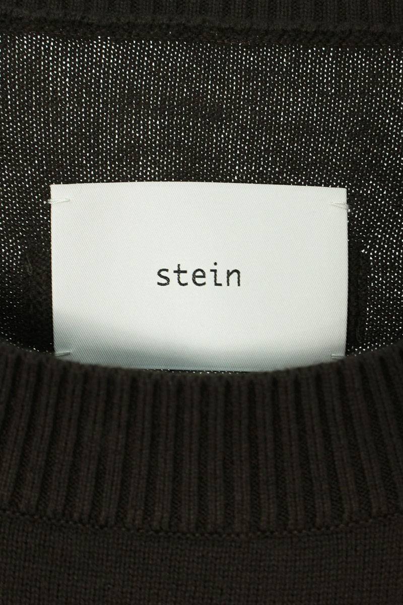 シュタイン stein COTTON CASHMERE KNIT LS ST.542 サイズ:M コットンカシミヤ混ニット 中古 BS99_画像3