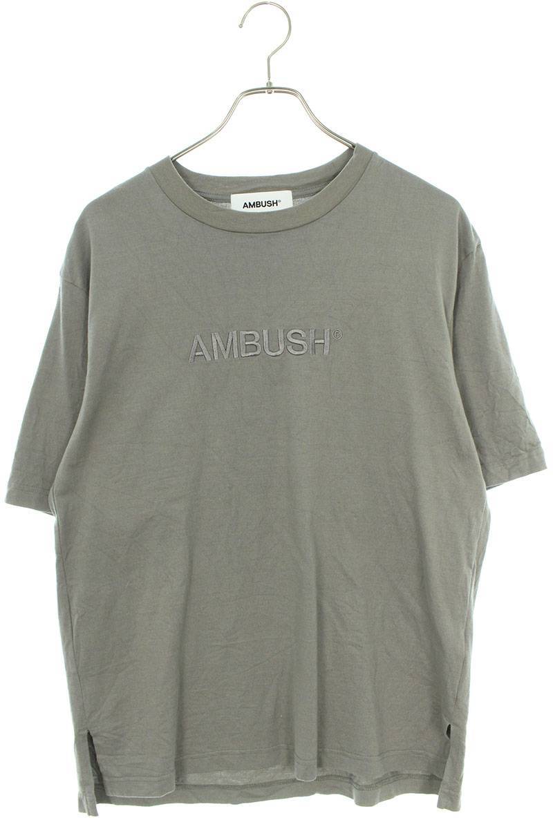 アンブッシュ AMBUSH 12112554 LOGO EMBROIDERY T-SHIRT サイズ:S ロゴエンブロイダリーTシャツ 中古 BS99