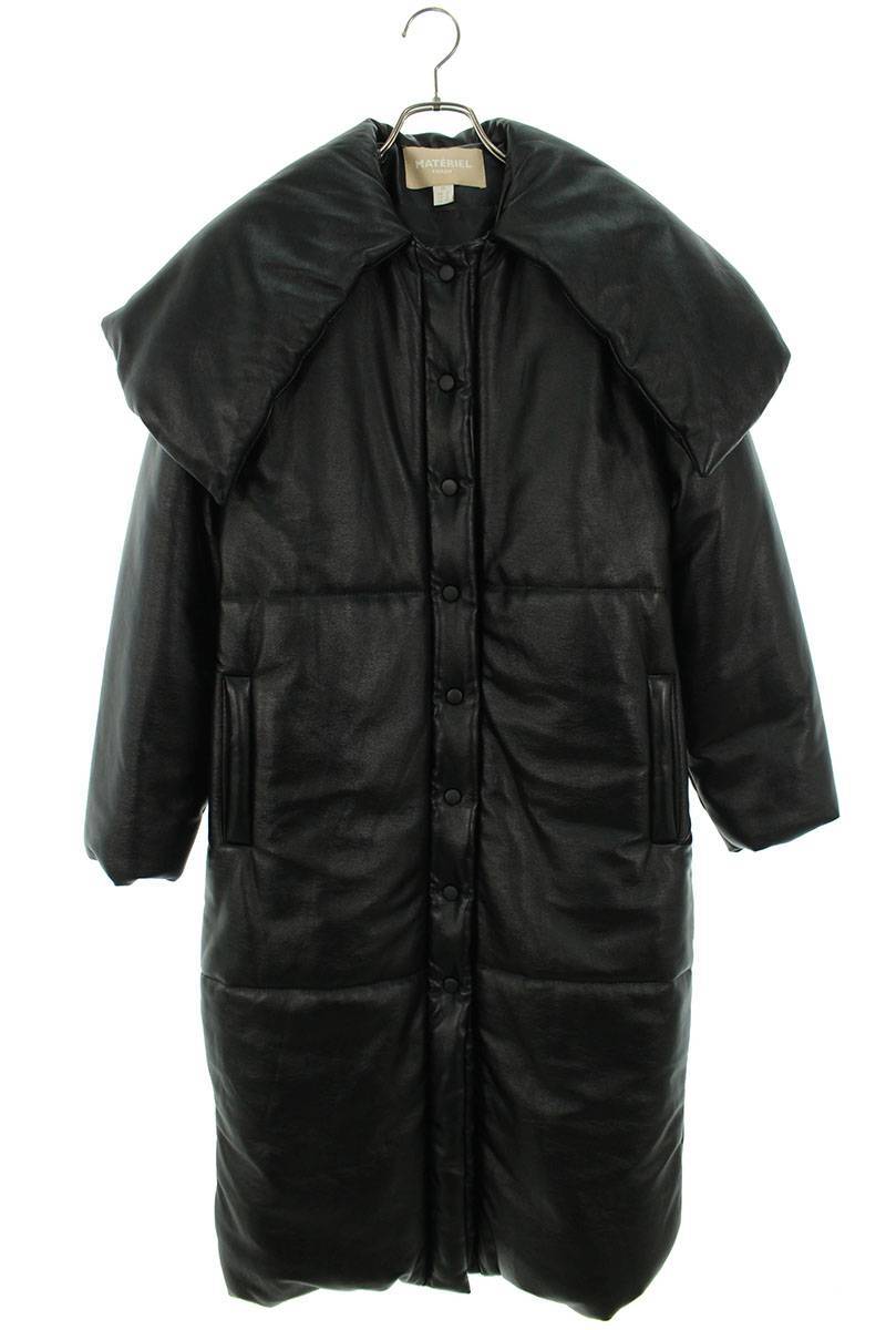 mateli L tibilisiMATERIEL TBILISI size :XS sailor leather down coat used BS99