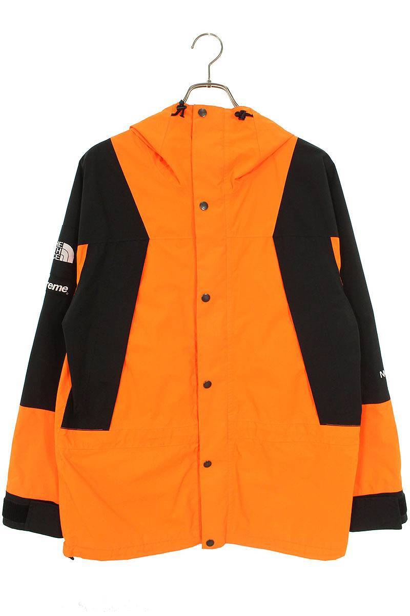 シュプリーム SUPREME ノースフェイス 16AW Mountain Light Jacket サイズ:S パワーオレンジマウンテンライトジャケットブルゾン 中古 FK04