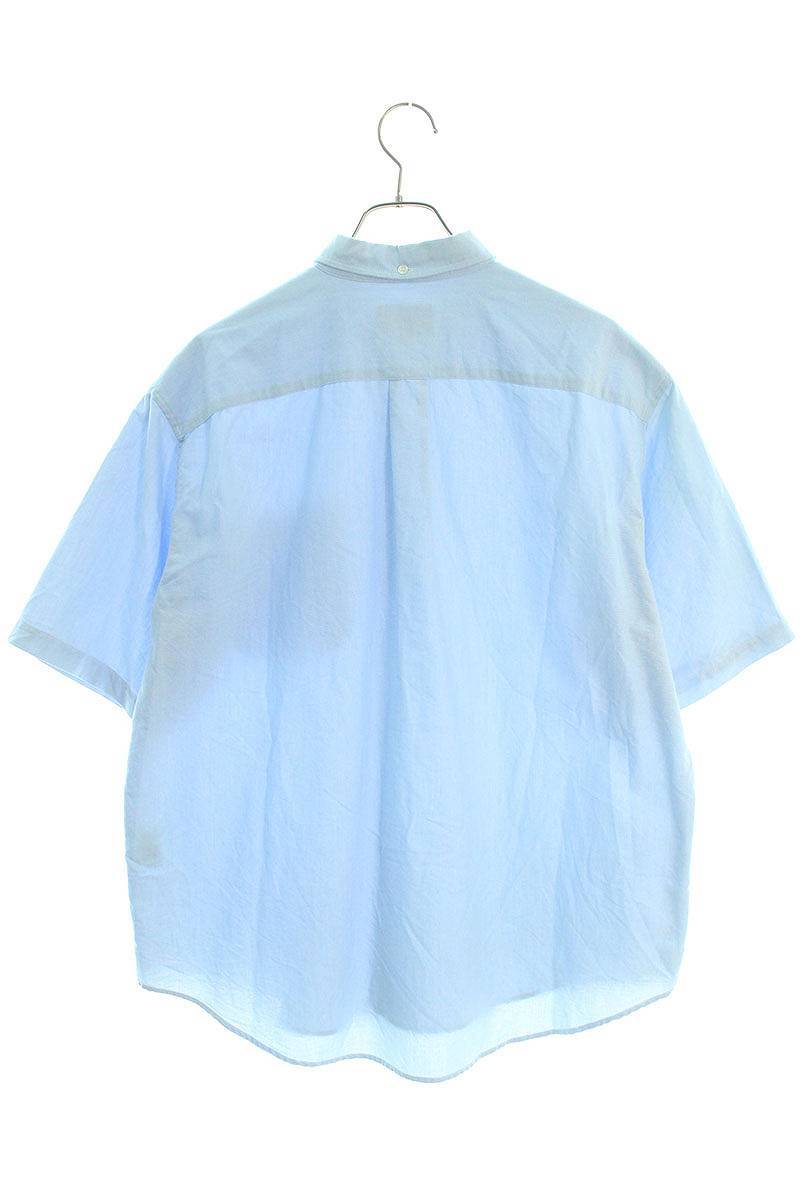 シュプリーム SUPREME Loose Fit S/S Oxford Shirt サイズ:M ワンポイント半袖シャツ 中古 BS99_画像2