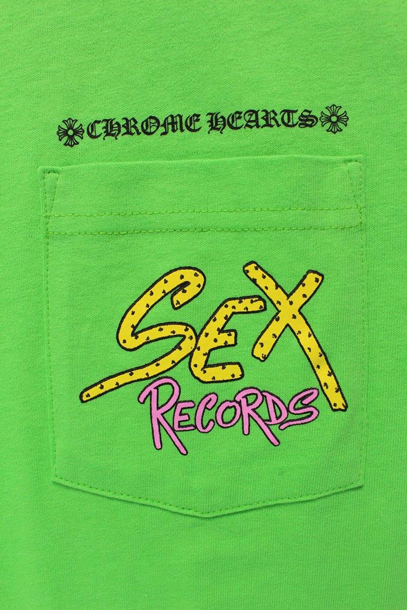 クロムハーツ Chrome Hearts PPO SEXRCD T-SHRT サイズ:L MATTY BOY sex recordsプリントTシャツ 中古 SS07_画像4