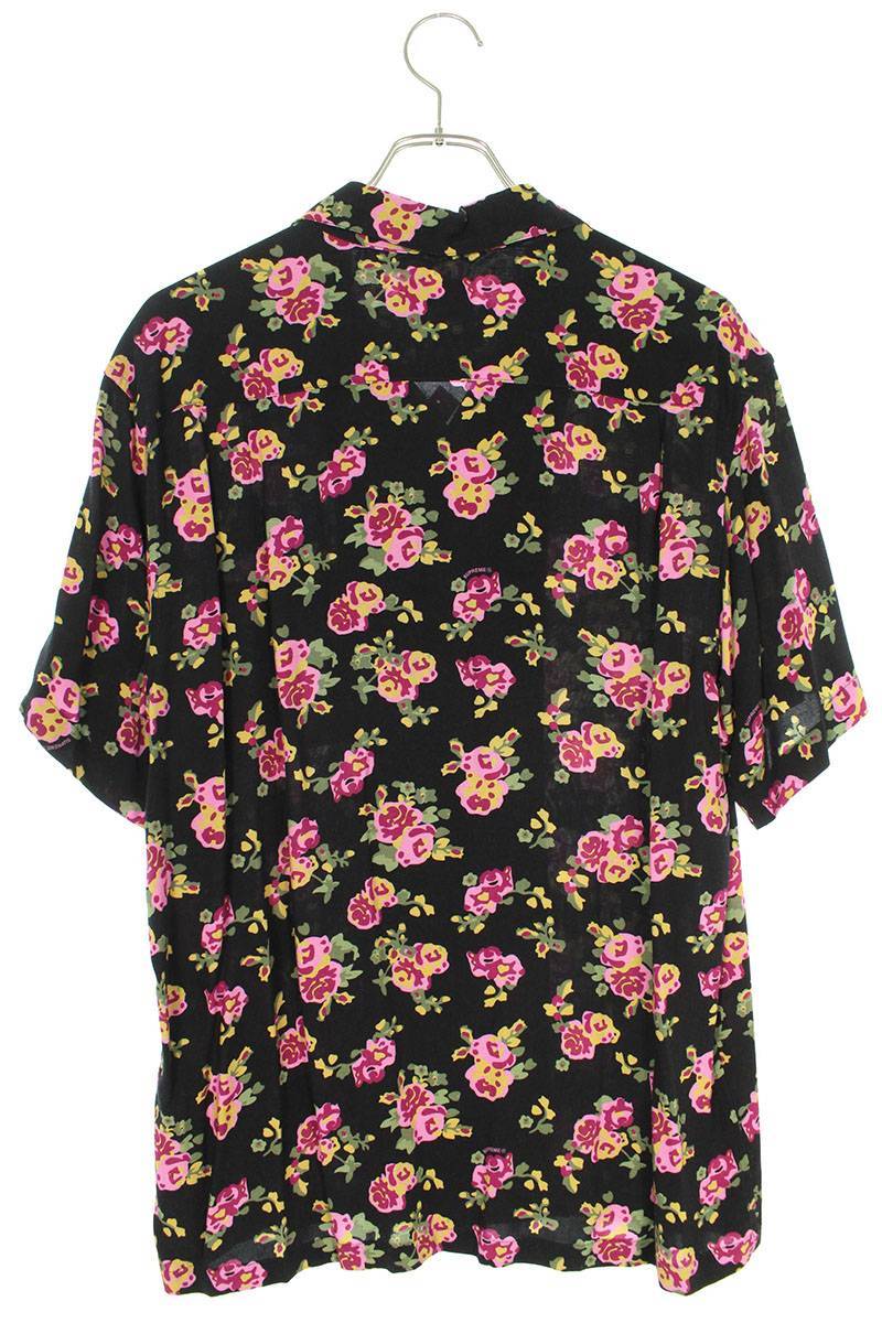 シュプリーム SUPREME 20SS Floral Rayon S/S Shirt サイズ:S フローラルレーヨン半袖シャツ 中古 BS55_画像2