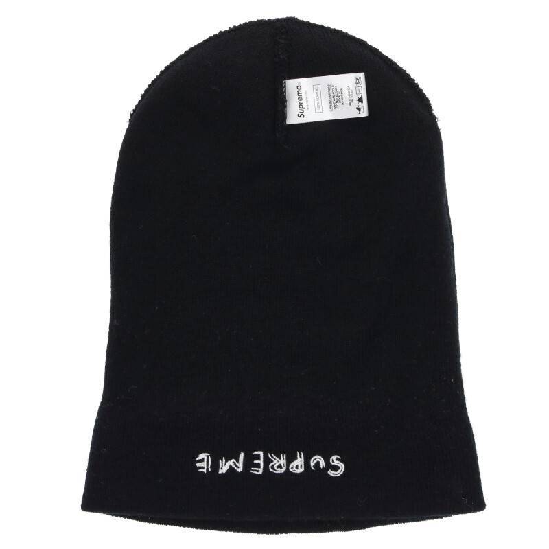 シュプリーム SUPREME 20SS daniel johnston beanie キャラクターワッペンニット帽 中古 BS99_画像3