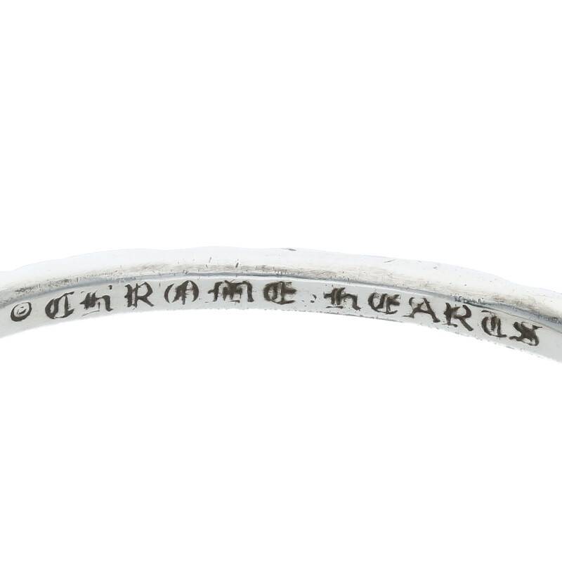 クロムハーツ Chrome Hearts BANGLE SCROLL/スクロールバンド シルバーブレスレット 中古 GZ11_画像3