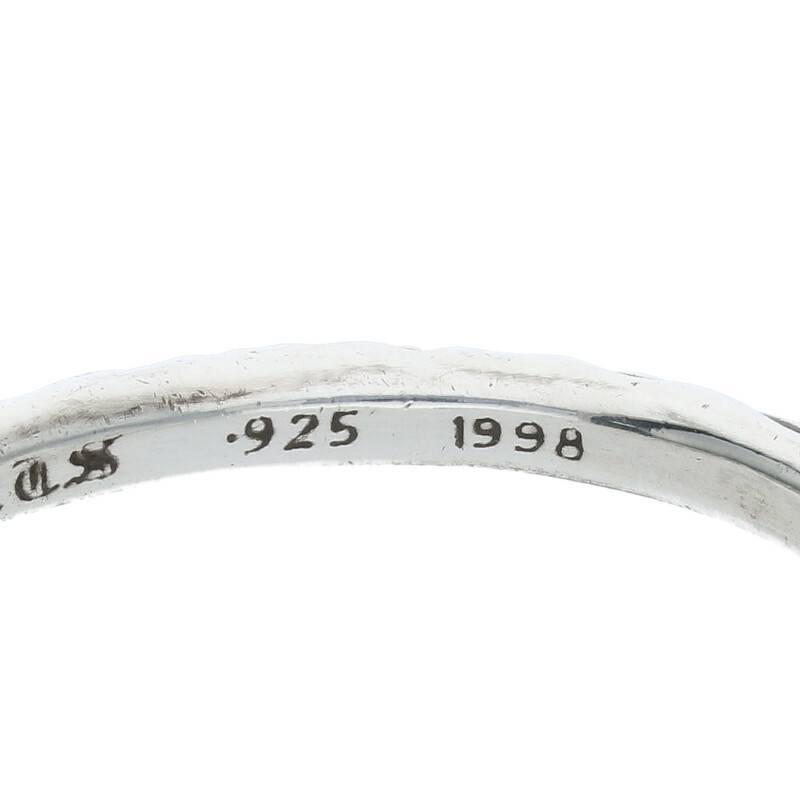 クロムハーツ Chrome Hearts BANGLE SCROLL/スクロールバンド シルバーブレスレット 中古 GZ11_画像4