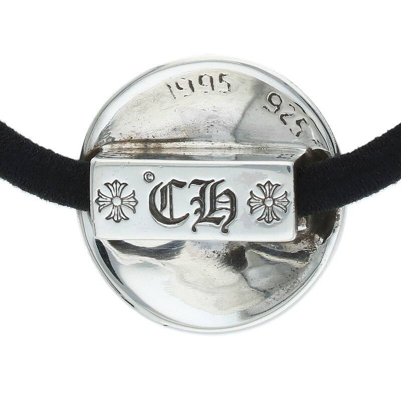  Chrome Hearts Chrome Hearts HAIRBAND/ Cross мяч кнопка резинка для волос серебряный Conti . б/у OM10