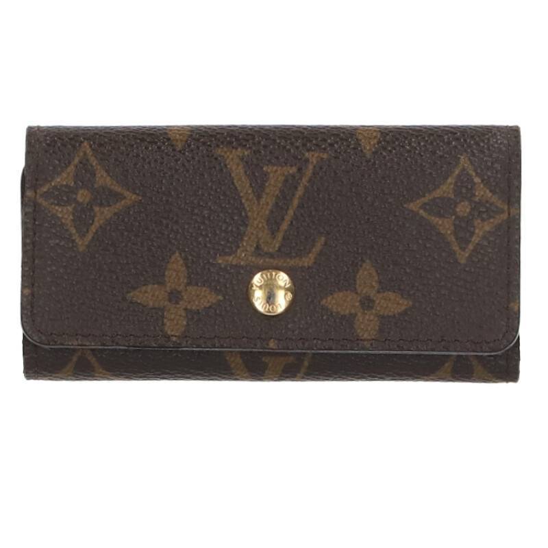 ルイヴィトン LOUISVUITTON M69517 ミュルティクレ4 モノグラム4連レザーキーケース 中古 BS99