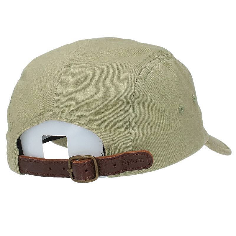 シュプリーム SUPREME Washed Chino Twill Camp Cap ボックスロゴキャンプキャップ帽子 中古 BS99