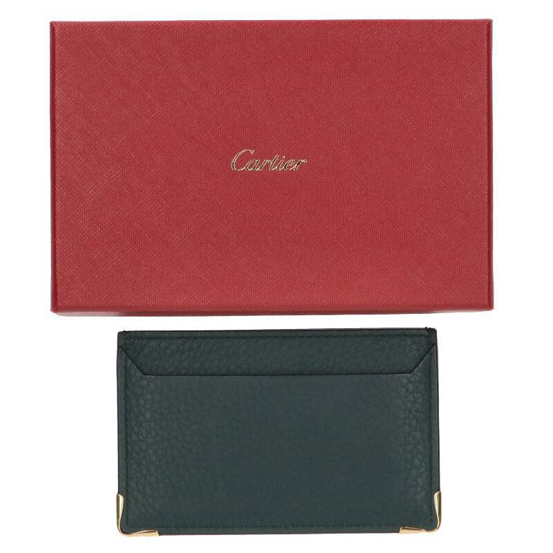 カルティエ Cartier レザーカードケース 中古 BS99_画像3