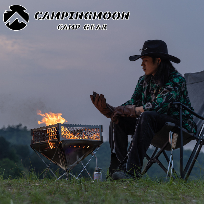 ★キャンピングムーン★CAMPINGMOON★タキビサークルプレート★焚き火プレート★ＸＬサイズ★TKB-405-CU★焚火サークルプレート★３_画像10