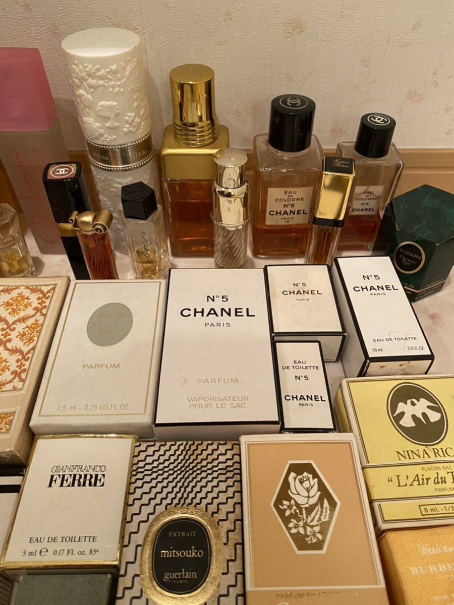 香水 約80点 以上 CHANEL GIVENCHY BLGARI NINA RICCI シャネル ブルガリ ジバンシー ディオール 100点 未満 高級 ブランド 大量 まとめ_画像10