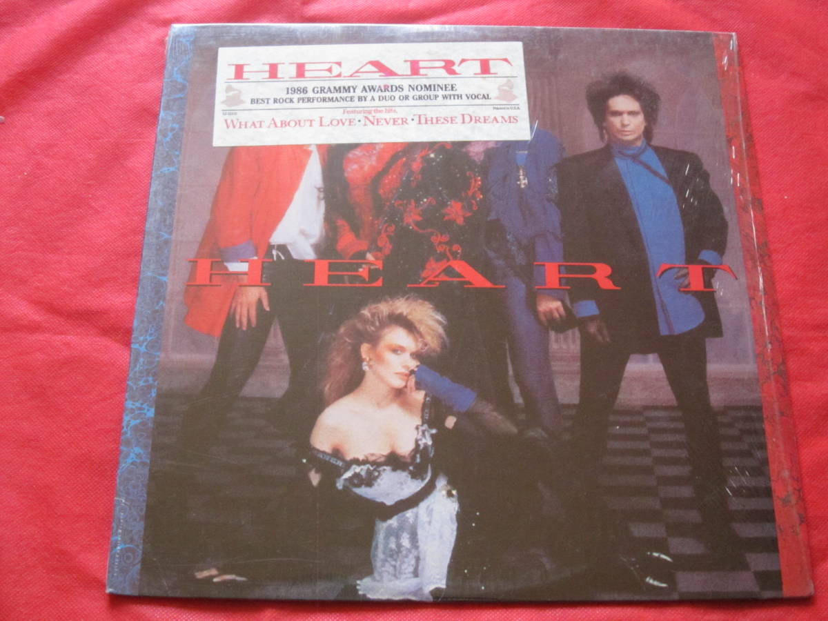■ハート（HEART）■　HEART　1985　■　 US盤シール帯付きLPレコード 　_画像1