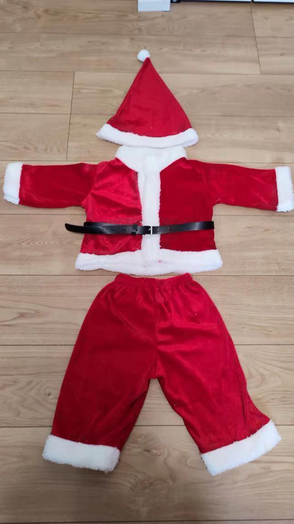 B118サンタ キッズ 子ども クリスマス コスプレ 男の子 100_画像2