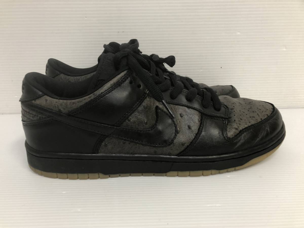 【観賞用】 NIKE DUNK LOW PRO SB オーストリッチ スニーカー 29cm 304292-003 ジャンク品 syksho063821_画像4