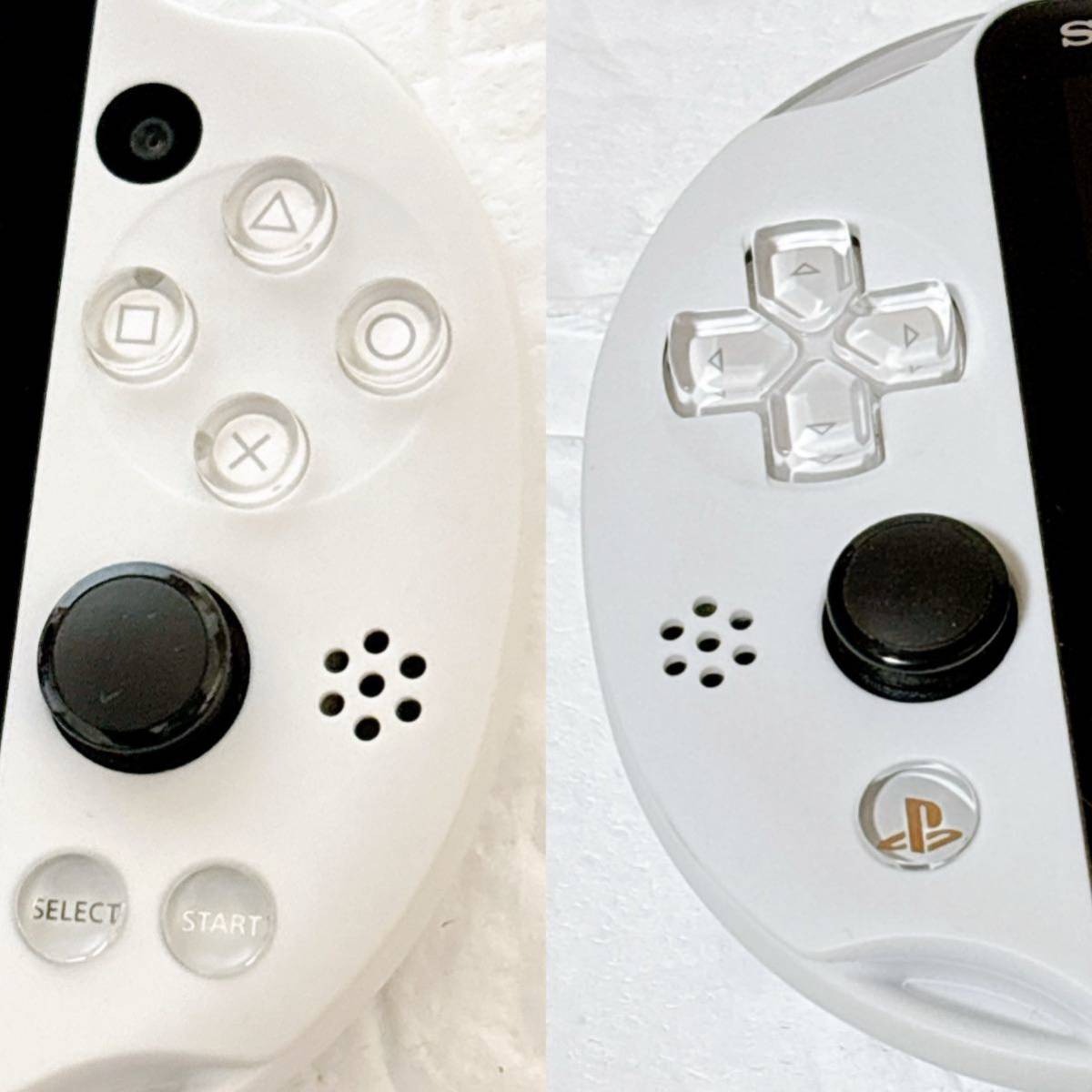 【動作確認済・極美品】SONY PlayStation VITA 本体 グレイシャー・ホワイト PCH-2000 ZA22 PS Vita FW3.73 外箱 ヴィータ Glacier White
