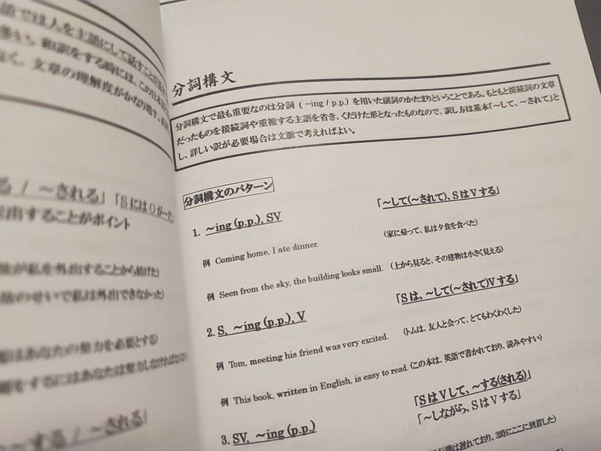 駿台 22年 竹原裕之先生 英語 重要構文知識集 文法詳細解説 上位 駿台 22年 竹原裕之先生 英語 重要構文知識集 文法詳細解説 上位