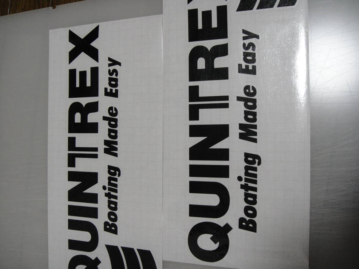送料込 QUINTREX クイントレックス 左右セット 506ｍｍ ステッカー デカール 耐候６年 40色 Explorer エクスプローラーの画像8