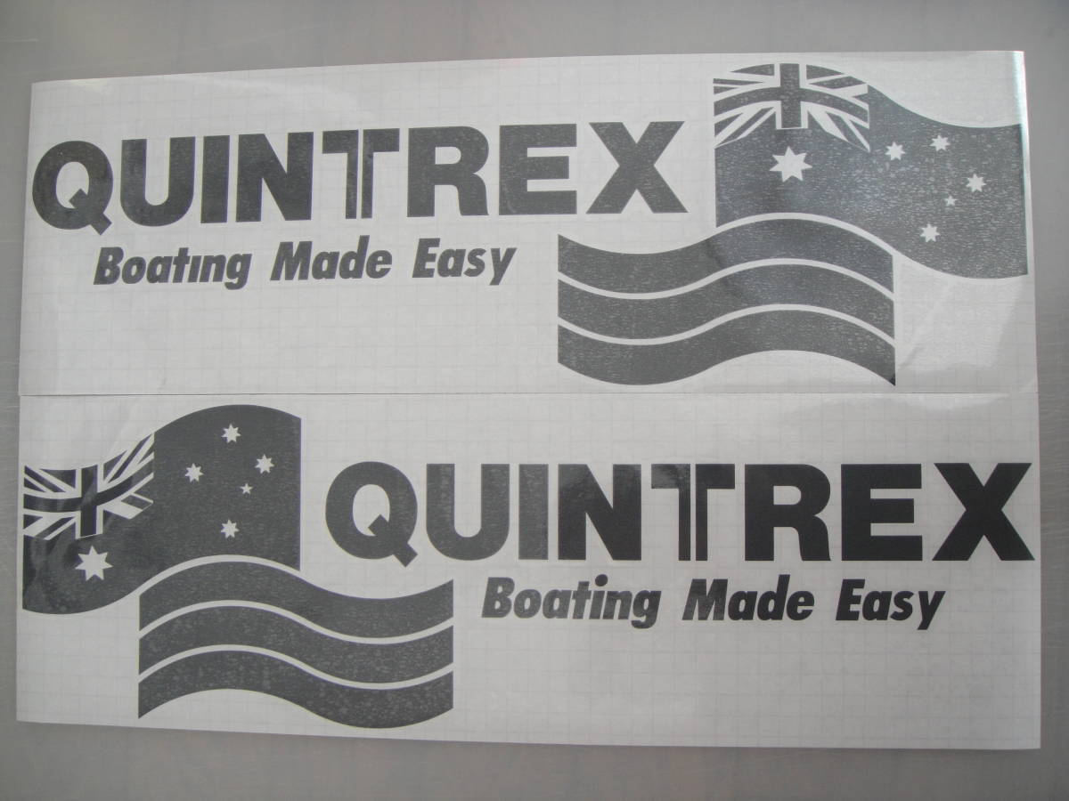 送料込 QUINTREX クイントレックス 左右セット 506ｍｍ ステッカー デカール 耐候６年 40色 Explorer エクスプローラーの画像6
