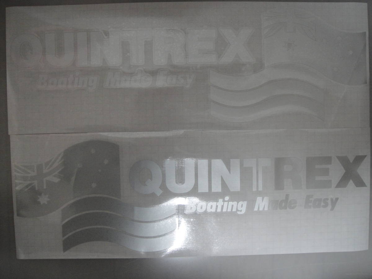 送料込 QUINTREX クイントレックス 左右セット 506ｍｍ ステッカー デカール 耐候６年 40色 Explorer エクスプローラーの画像4