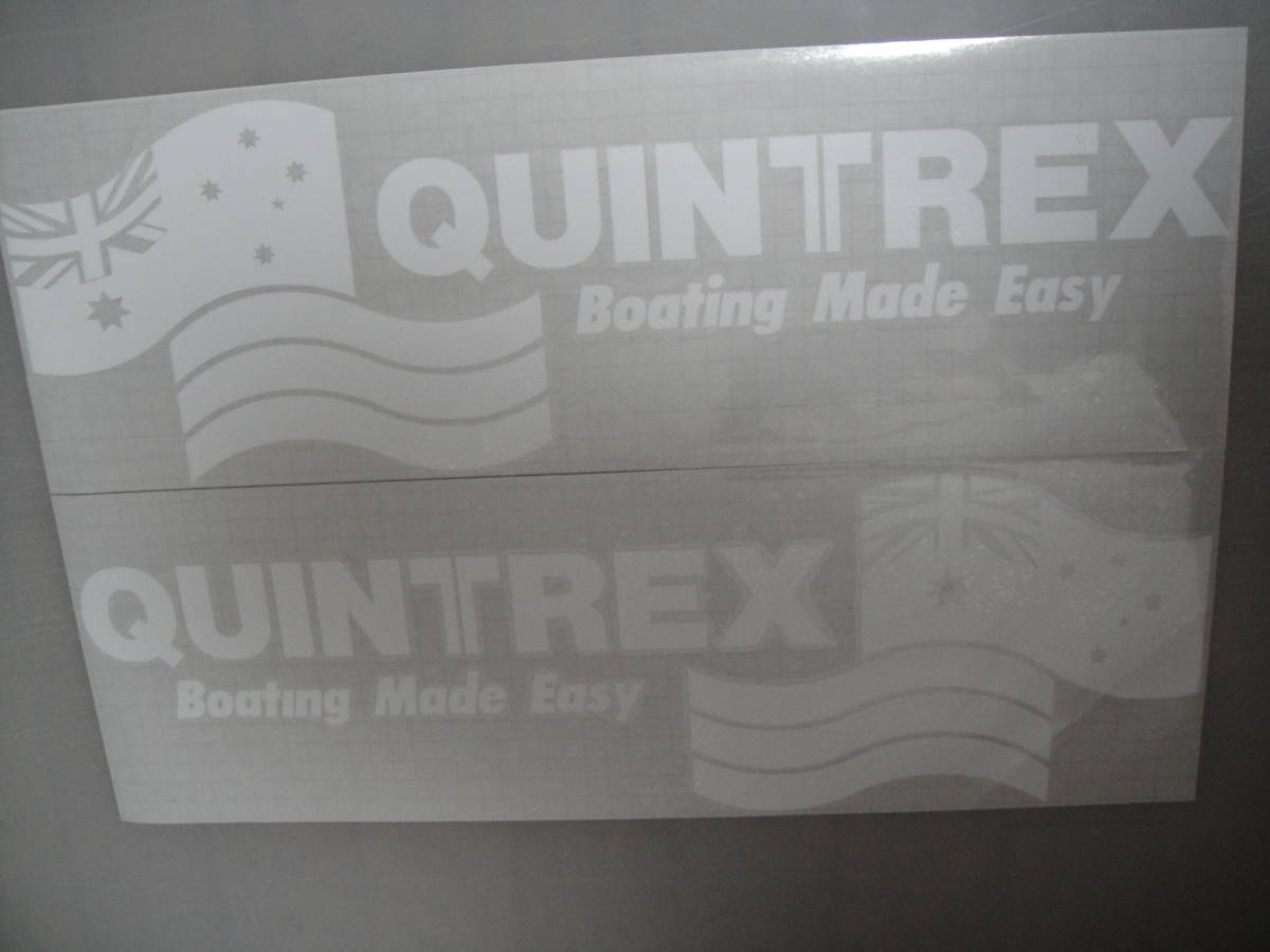 送料込 QUINTREX クイントレックス 左右セット 506ｍｍ ステッカー デカール 耐候６年 40色 Explorer エクスプローラーの画像5