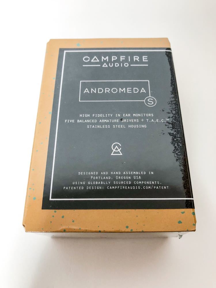 新的和未開放的Campfire Audio Andromeda S B-Stock保證 原文:新品未開封 Campfire Audio Andromeda S B-Stock 保証あり