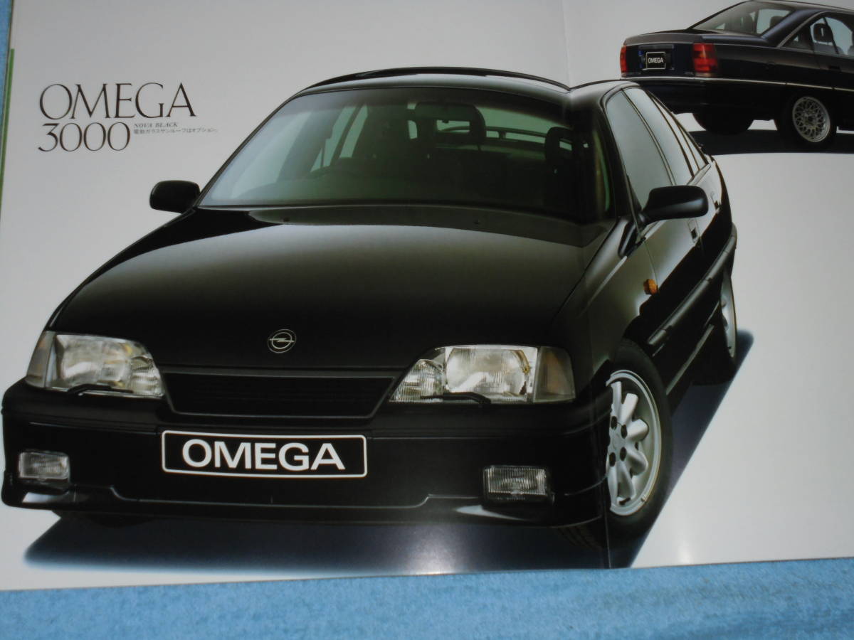 *1991 год * Opel Omega 3000 каталог *OPEL OMEGA CD* Omega A XB300 C30 прямой 6 OHC 3.0 L 175PS XB240 C24 прямой 4 OHC 2.4 L 125PS 2400 3L