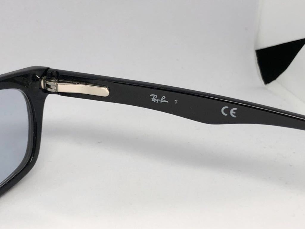 ★美品 ブルーレンズ★Ray-Banレイバン RB5017A 2000 降谷建志 伊達眼鏡 *246_画像6