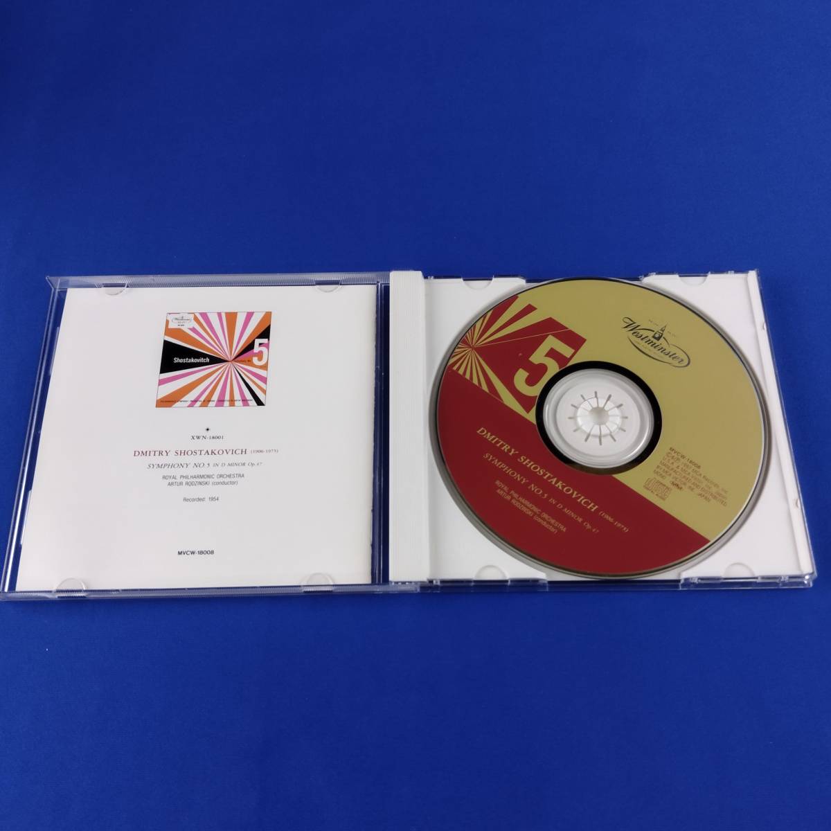 1SC18 CD アルトゥール・ロジンスキー ロイヤル・フィルハーモニー管弦楽団 交響曲第5番ニ短調_画像3