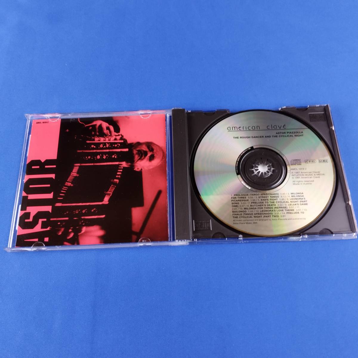 1SC11 CD ASTOR PIAZZOLLA THE ROUGH DANCER AND THE CYCLICAL NIGHT_画像3
