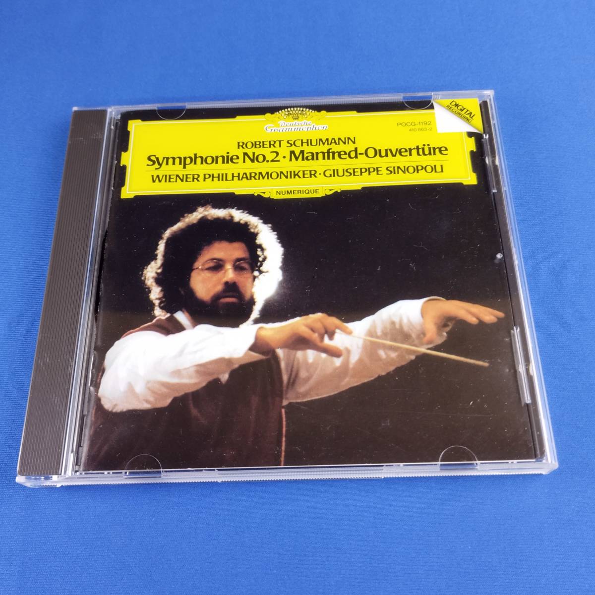 1SC14 CD ジュゼッペ・シノーポリ ウィーン・フィルハーモニー管弦楽団 シューマン 交響曲第2番 「マンフレッド」 序曲_画像1