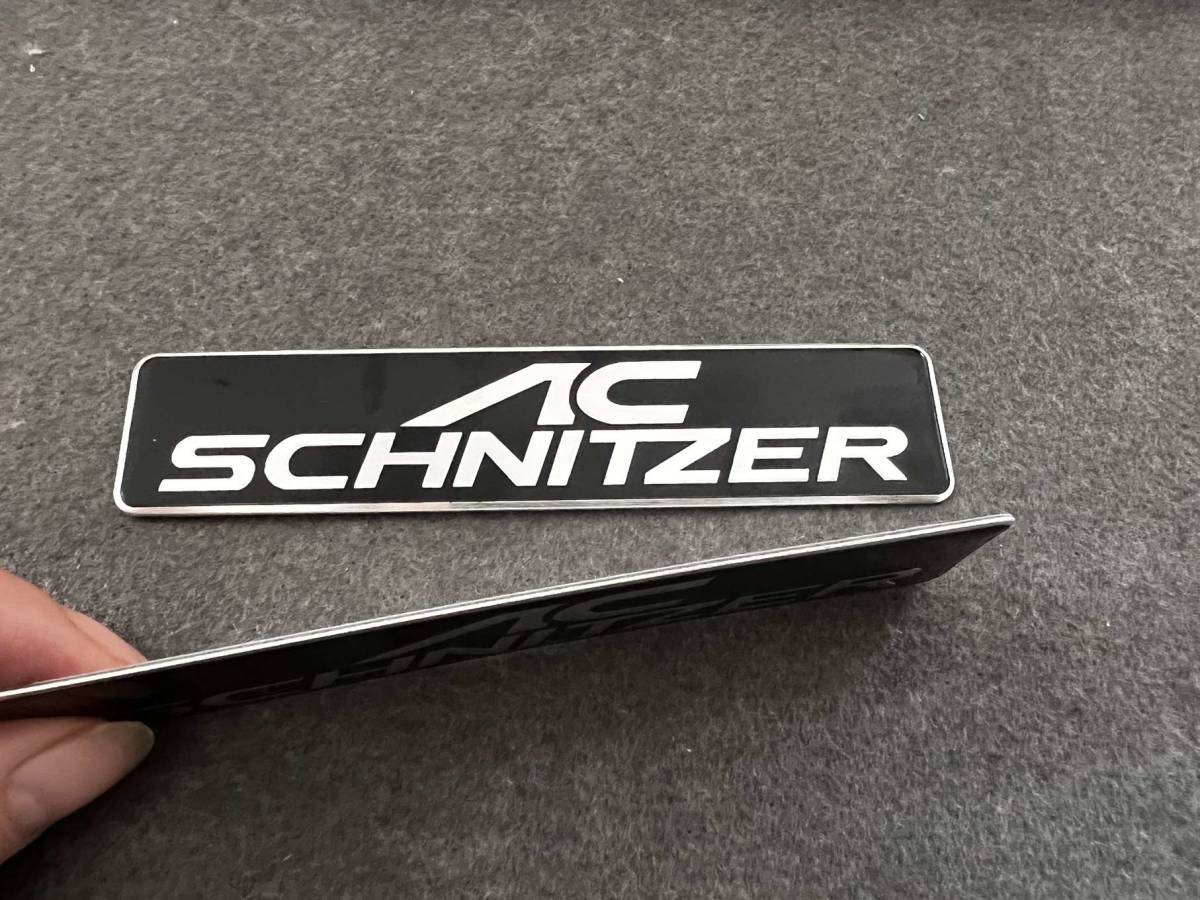 BMW AC-SCHNITZER*12*2.6CM* машина стикер эмблема plate алюминиевый крыло значок наклейка царапина ...2 шт. комплект 540 номер 