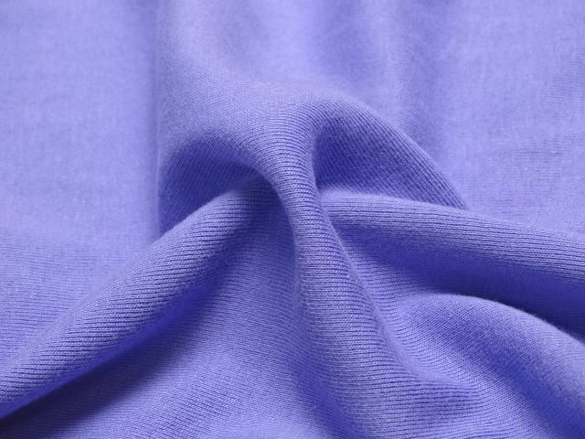 綿100 フライスニット（輪仕様）やや薄 ソフト 薄紫 10ｍ_画像3