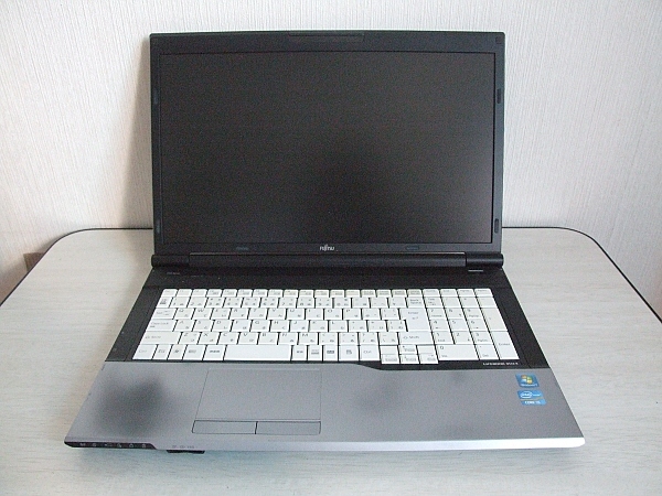 ☆高速SSD搭載 富士通 LIFEBOOK N532/E 第三世代 Core i5 3320M 2.60GHz/8GB/SSD240GB+HDD750GB/17.3型/Windows10 （難あり）☆4111_画像4