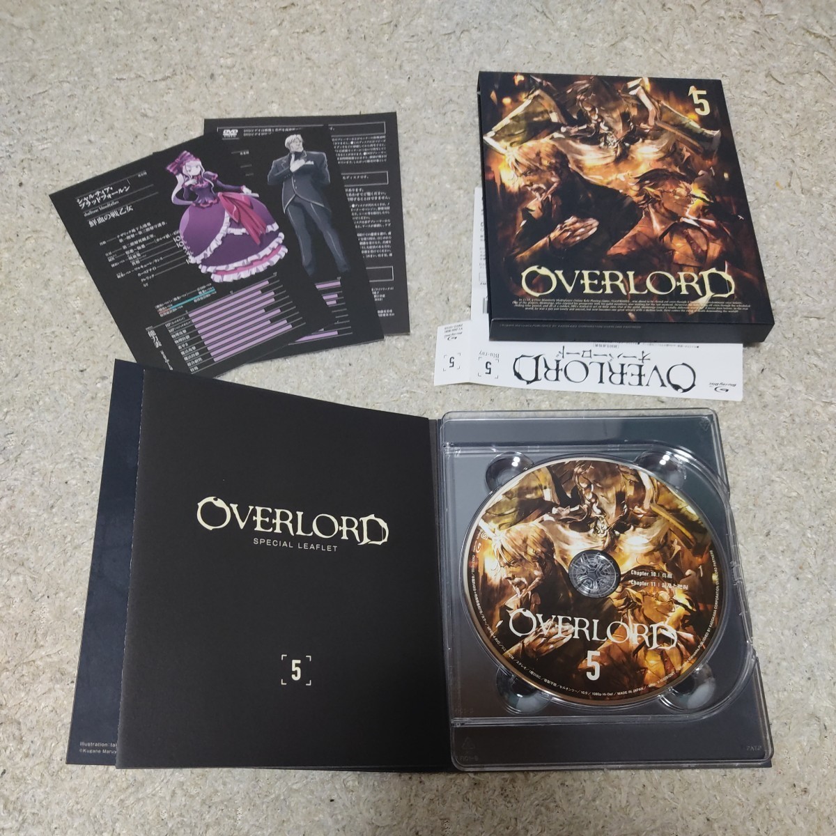 OVERLORD　オーバーロード　Blu-ray　全6巻セット　初回生産限定版　帯・特典付き_画像6