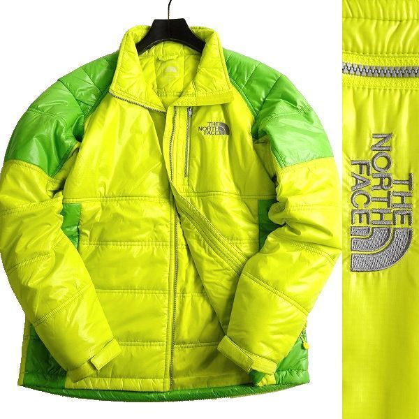 THE NORTH FACE ノースフェイス 高機能中綿 高耐久リップストップナイロン 中綿ジャケット パデッドブルゾン D00 LIM 95/M ▲047▼bus1454c_画像1