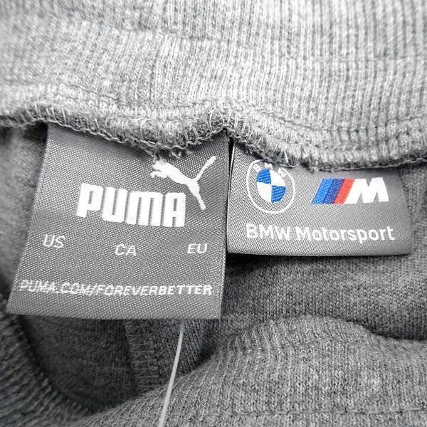 PUMA プーマ 新品 BMW MMS ダブルニット サイドデザイン スウェットパンツ イージーパンツ 533372 03 L ▲030▼bus1547a_画像6
