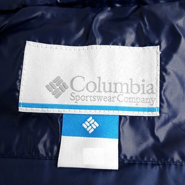 ■Columbia コロンビア 新品 定価2.6万 カラー切替 スタンドカラー ダウンジャケット アウトドアウェア YMG004 464 95/M ▲024▼bus241co_画像7