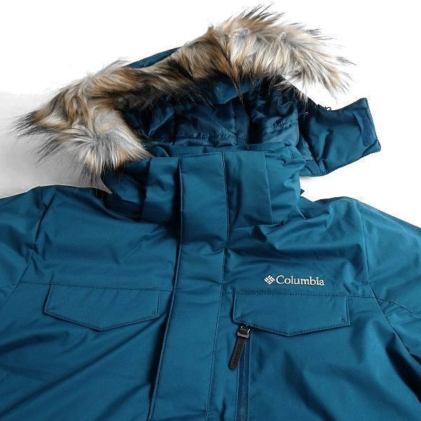 ■Columbia コロンビア 新品 定価3.7万 ファー付きフーデッド ダウンジャケット アウトドアウェア YLG006 937 105/XL ▲034▼bus106co_画像3