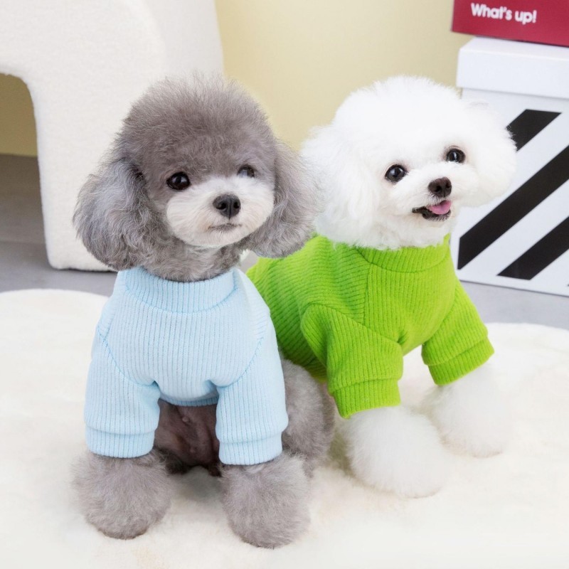 犬の服 ニットセーター カジュアルウェア ぬいぐるみ付き かわいい ドッグウエア ワンちゃん服 秋冬 暖かい 小型犬 中型犬 ペット用品_画像4