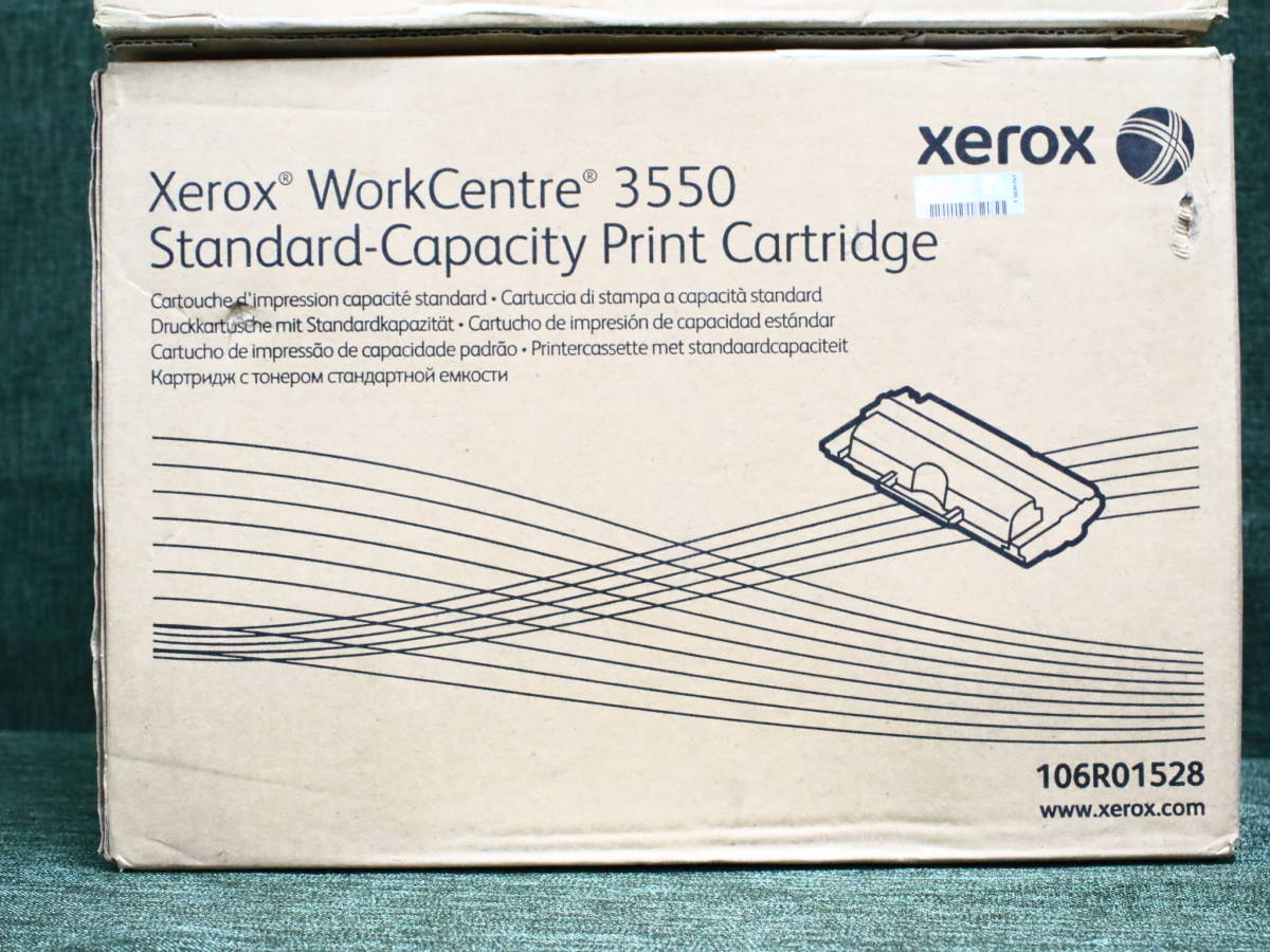 あ//A6286　【未開封・保管品】Xerox WorkCentre 3550 Standard-Capacity Print Cartridge ゼロックス　プリントカートリッジ_画像2