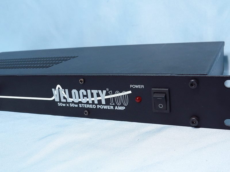 ◆ ROCKTRON VELOCITY100 50x50w STEREO POWER AMP ロックトロン パワーアンプ ◆_画像4