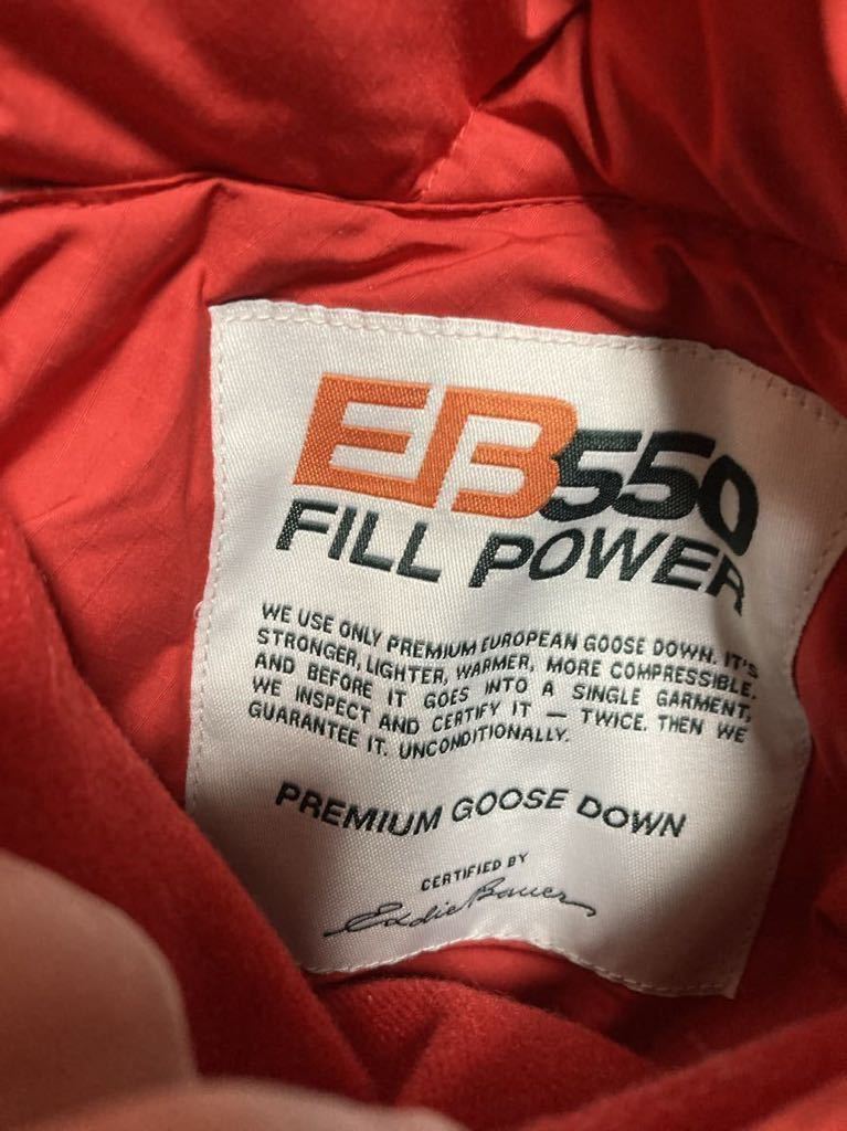 Eddie Bauer エディーバウアー EB550 FILL POWERプレミアムグースダウン ダウンベスト リバーシブル サイズ不明 M相当_画像6