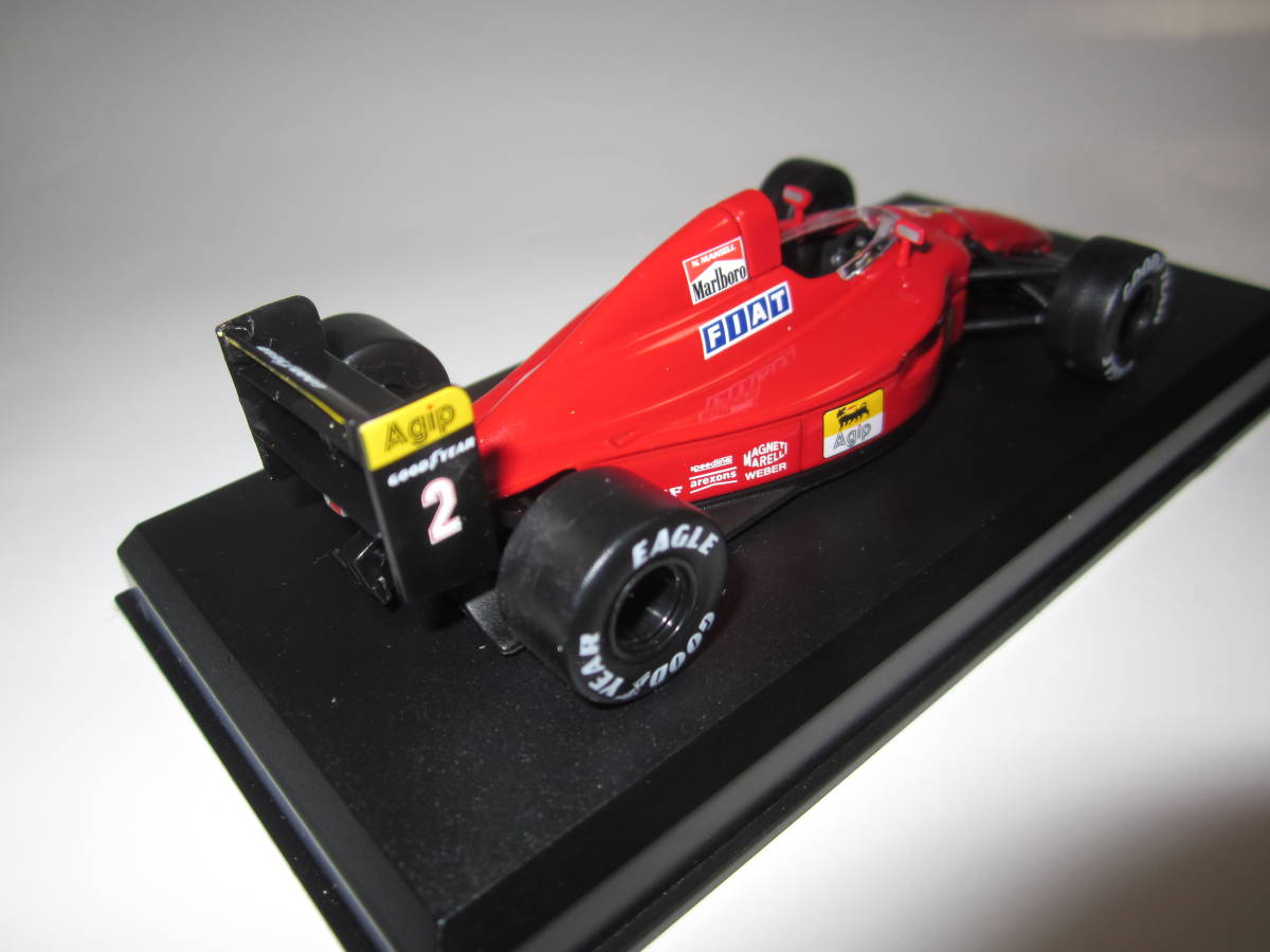 即決 イクソ製 アシェット 1/43 フェラーリ F1-90(641/2) 1990年 №1 アラン・プロスト車改造 №2 ナイジェル・マンセル　マルボロ仕様_画像4