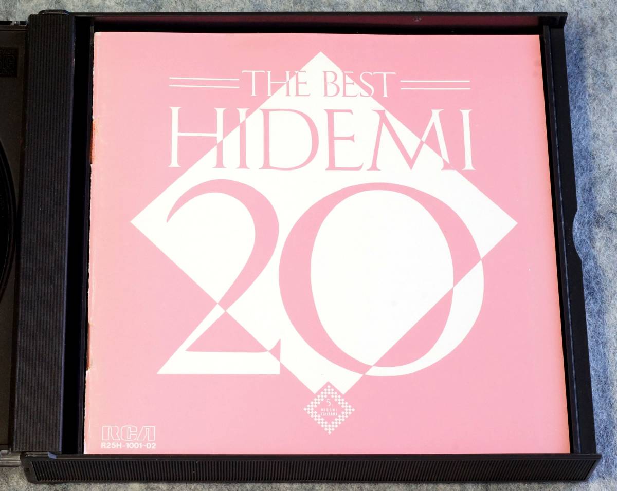 石川秀美 ＊ THE BEST HIDEMI 20　1986年　２枚組　中古・美品　ＣＤ_画像8