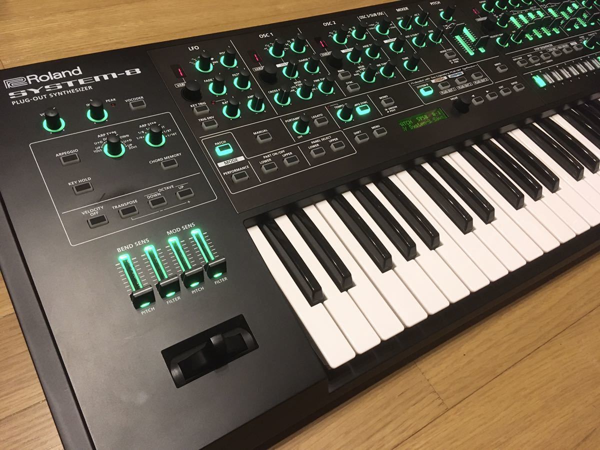 Yahoo!オークション - 【美品】Roland SYSTEM-8 サイドウッド Yahoo!オークション - 【美品】Roland SYSTEM-8 サイドウッド