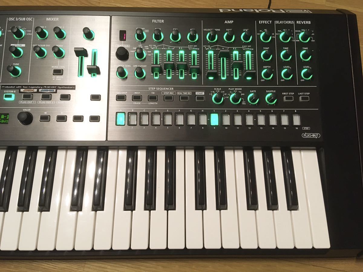 Yahoo!オークション - 【美品】Roland SYSTEM-8 サイドウッド Yahoo!オークション - 【美品】Roland SYSTEM-8 サイドウッド