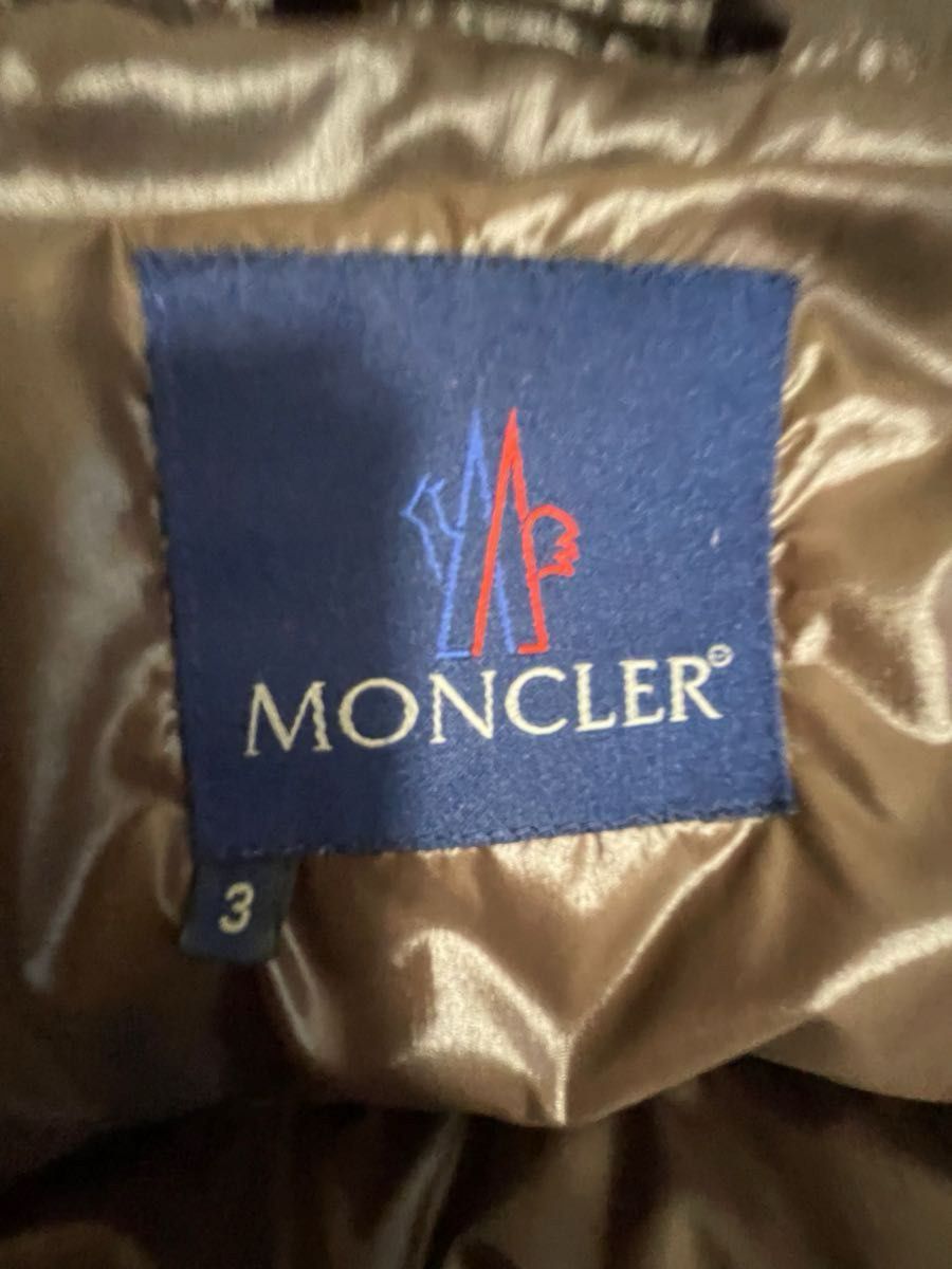 希少)MONCLER青タグダウンジャケットサイズ3ブラウンOLDMONCLER 希少)MONCLER青タグダウンジャケットサイズ3ブラウンOLDMONCLER